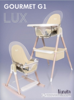 
                            Стульчик для кормления Nuovita Gourmet G1 Lux 3 в 1
                         - отзывы