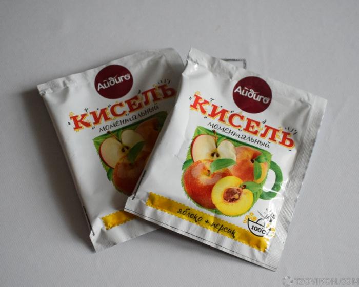 
                            Кисель &laquo;Айдиго&raquo; Яблоко и персик
                         - отзывы
